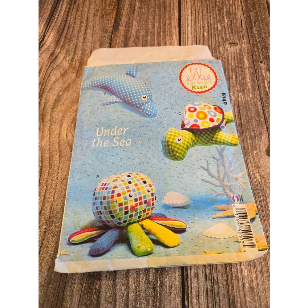 Sewing Ellie Mae Under the Sea Creatures Sewing Pattern